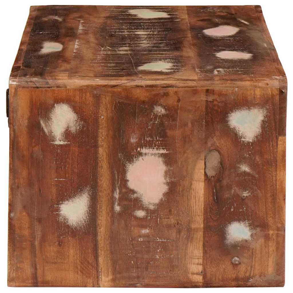 vidaXL Nachttisch Braun 45 x 30 x 24 cm Massives upgecyceltes Holz