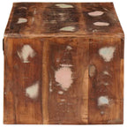 vidaXL Nachttisch Braun 45 x 30 x 24 cm Massives upgecyceltes Holz