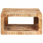 vidaXL Nachttisch 2 pcs Braun 45 x 30 x 24 cm Massivholz Mango
