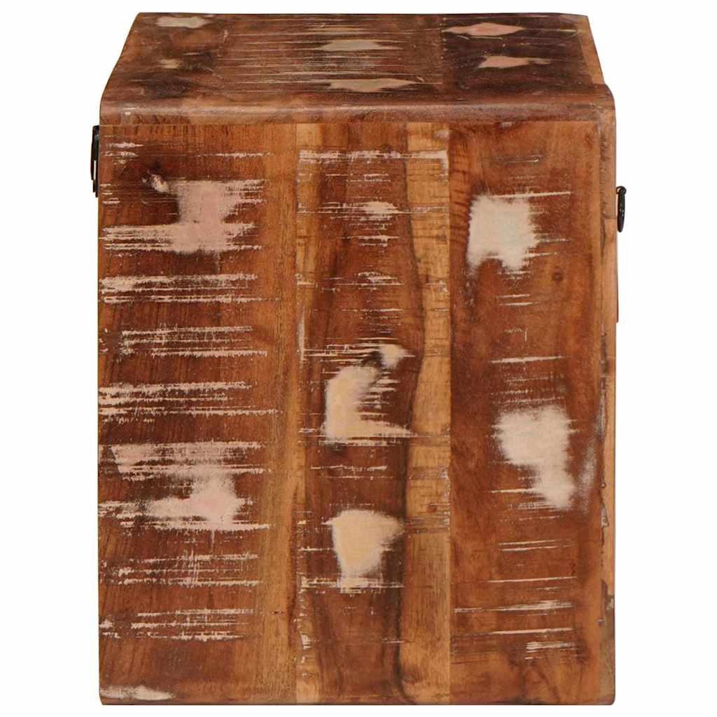 vidaXL Wandregal Nachtschrank mit Regal Mehrfarbig 40 x 30 x 36 cm
