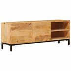 vidaXL Stauraumschränke Braun 110 x 30 x 40 cm Massivholz Mango