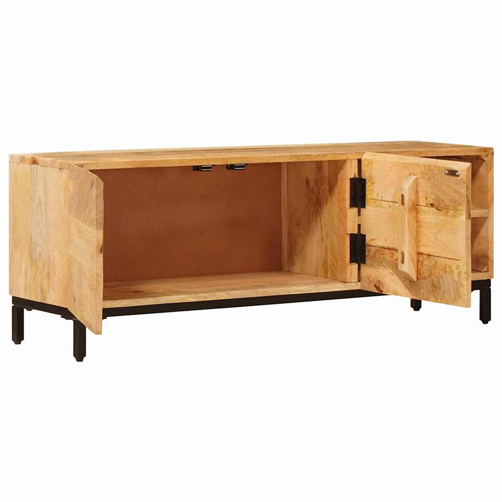 vidaXL Stauraumschränke Braun 110 x 30 x 40 cm Massivholz Mango