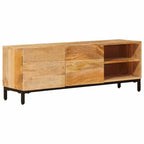 vidaXL Stauraumschränke Braun 110 x 30 x 40 cm Massivholz Mango