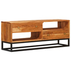 vidaXL TV-Schränk Natur 110 x 30 x 44 cm Massivholz Akazie