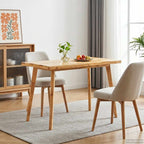 vidaXL Esstisch Natur 100 x 55 x 75 cm Massivholz Mango