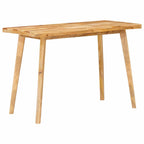 vidaXL Esstisch Natur 100 x 55 x 75 cm Massivholz Mango