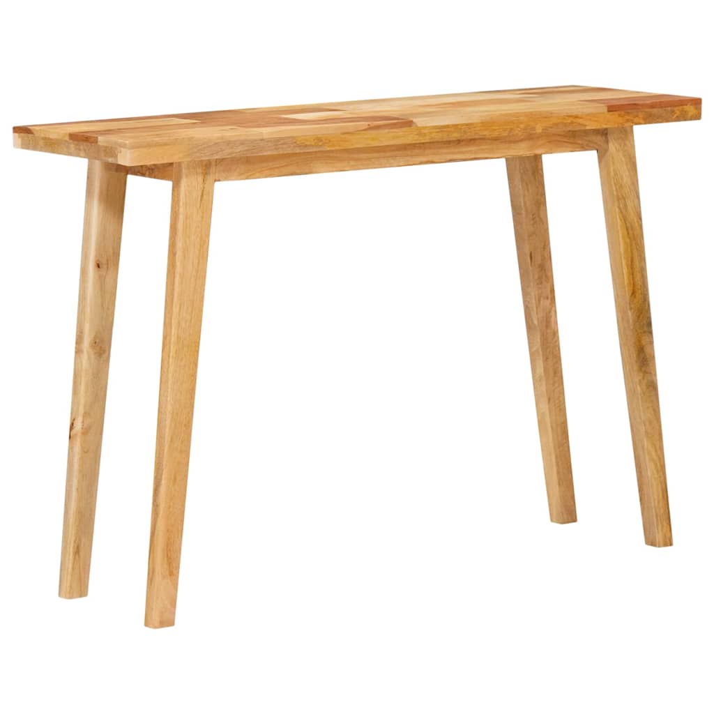 vidaXL Esstisch Natur 100 x 55 x 75 cm Massivholz Mango
