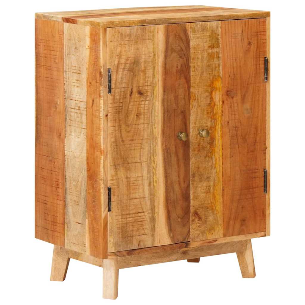 vidaXL Stauraumschränke mit Tür Braun 55 x 35 x 75 cm Massivholz Mango