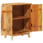 vidaXL Stauraumschränke mit Tür Braun 55 x 35 x 75 cm Massivholz Mango