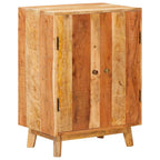 vidaXL Stauraumschränke mit Tür Braun 55 x 35 x 75 cm Massivholz Mango