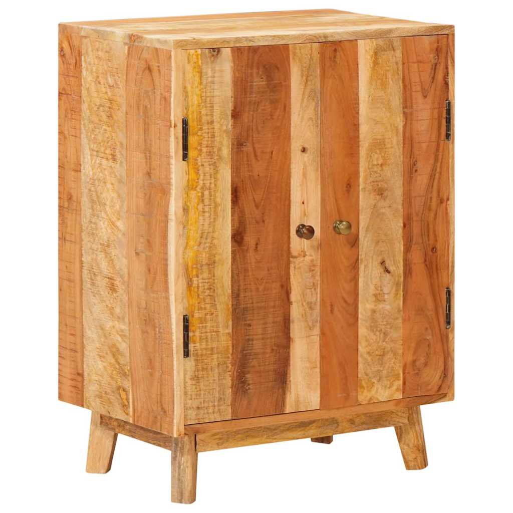 vidaXL Stauraumschränke mit Tür Braun 55 x 35 x 75 cm Massivholz Mango