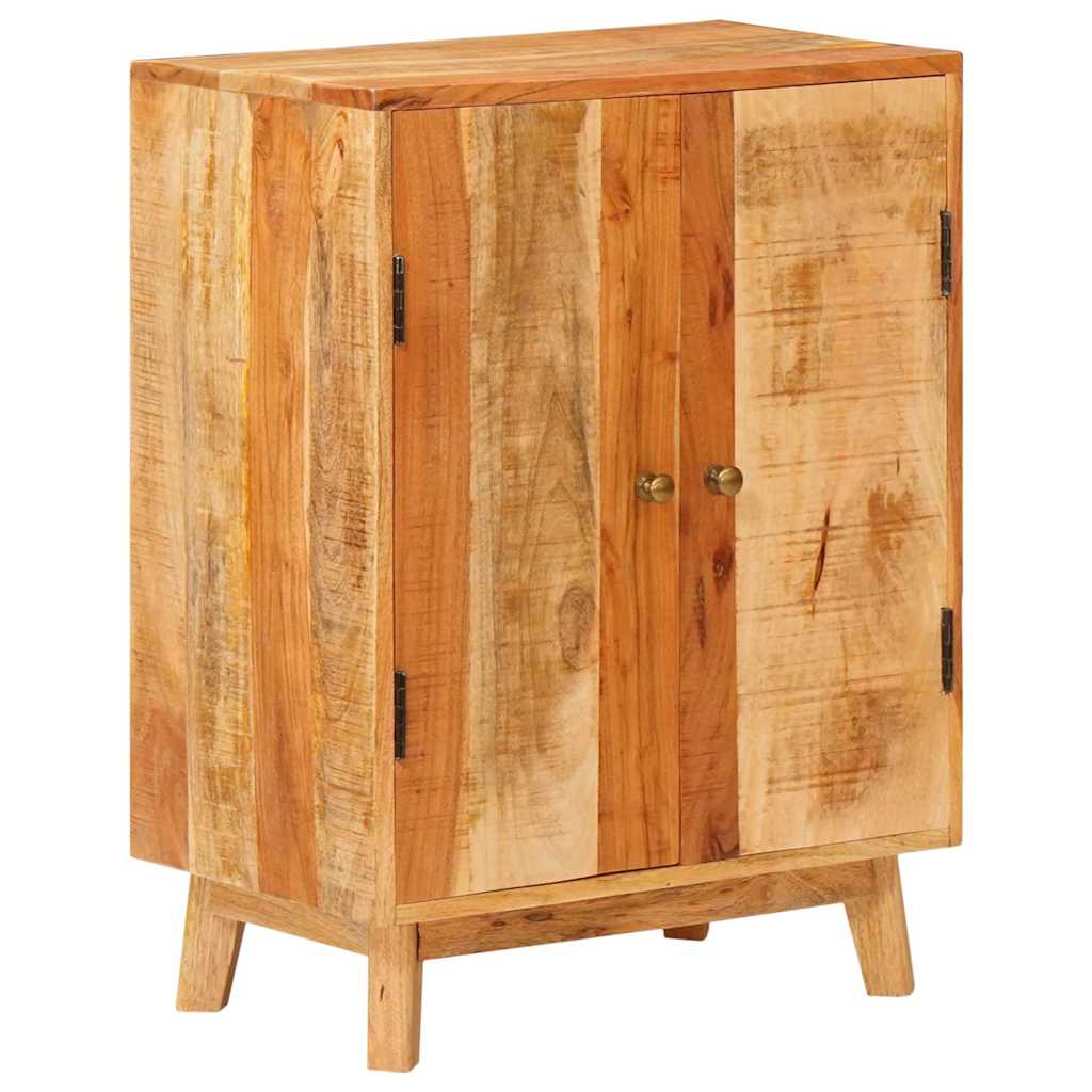 vidaXL Stauraumschränke mit Tür Braun 55 x 35 x 75 cm Massivholz Mango