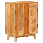 vidaXL Stauraumschränke mit Tür Braun 55 x 35 x 75 cm Massivholz Mango