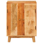 vidaXL Stauraumschränke mit Tür Braun 55 x 35 x 75 cm Massivholz Mango
