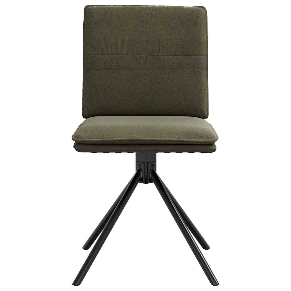 vidaXL Esszimmerstuhl Armeegrün