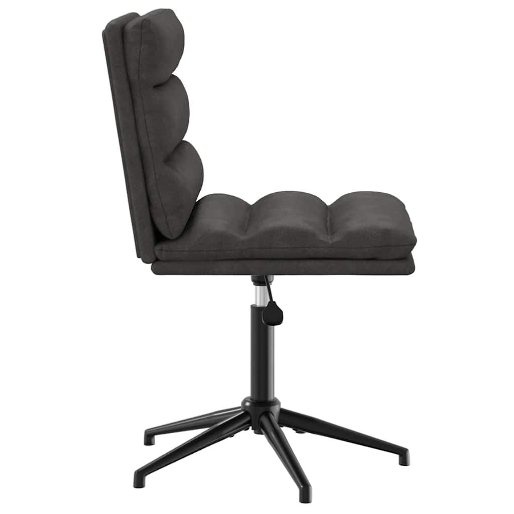 vidaXL Esszimmerstuhl Schwarz Kunstleder