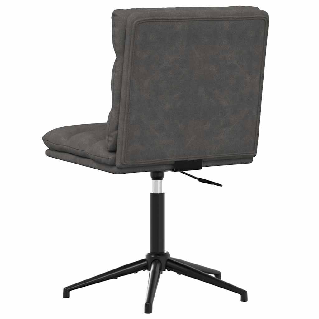 vidaXL Esszimmerstuhl Schwarz Kunstleder