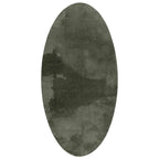 vidaXL Bereichsteppiche Oval HUARTE Waldgrün 80 x 150 cm