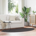 vidaXL Bereichsteppiche HUARTE Anthrazit 100 x 200 cm Polyester