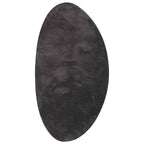 vidaXL Bereichsteppiche HUARTE Anthrazit 100 x 200 cm Polyester