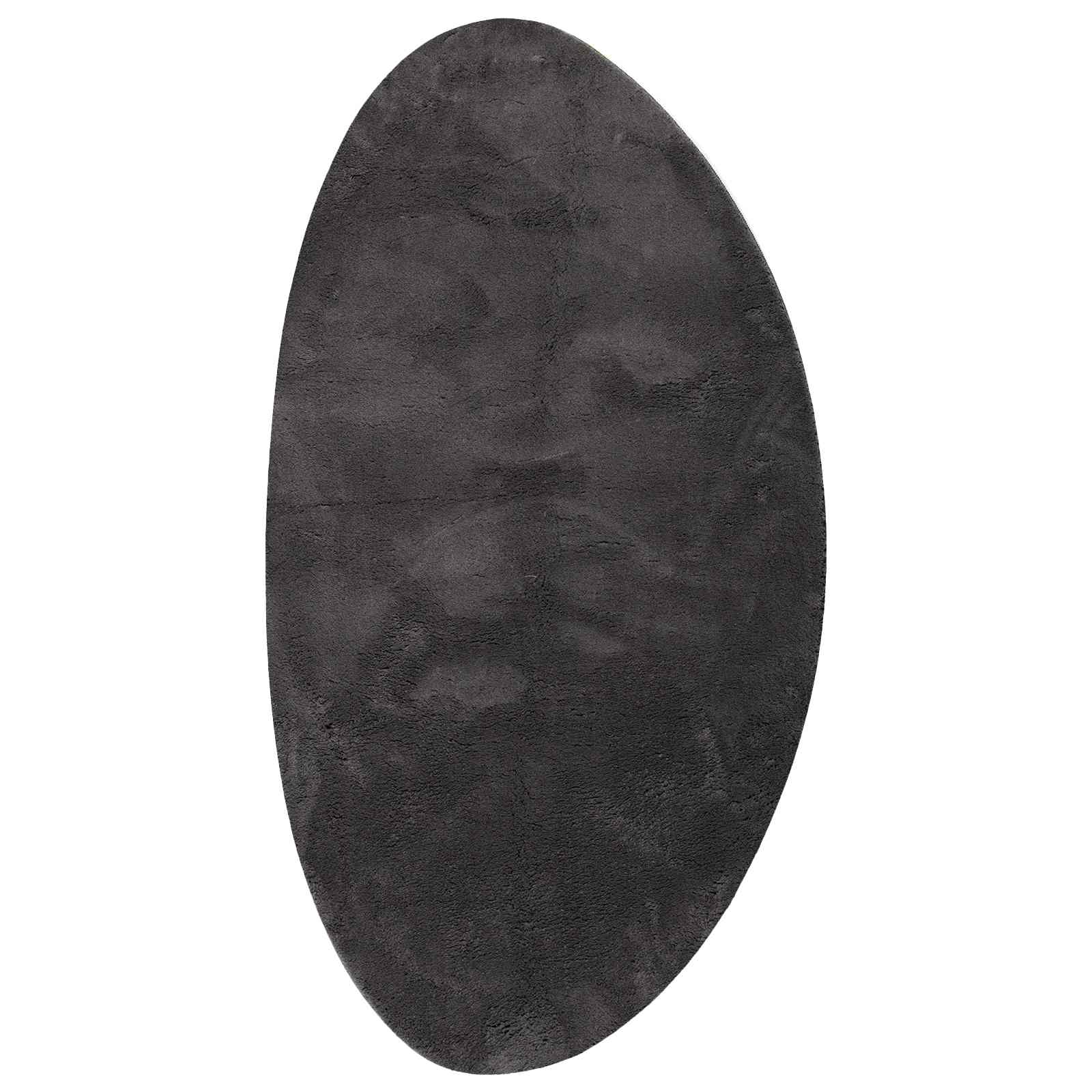 vidaXL Bereichsteppiche HUARTE Anthrazit 100 x 200 cm Polyester