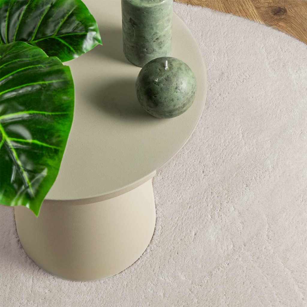 vidaXL Bereichsteppiche HUARTE Sand 80 x 150 cm Polyester