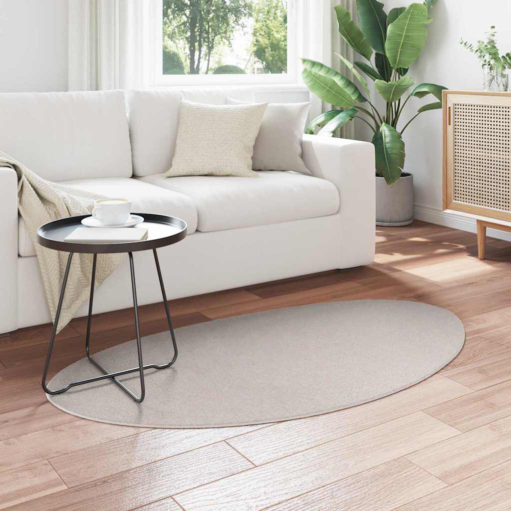 vidaXL Bereichsteppiche HUARTE Sand 80 x 150 cm Polyester