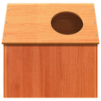 vidaXL Katzenhaus Wachsbraun 41x50x50 cm Massivholz Kiefer