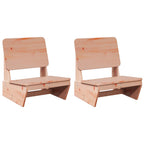 vidaXL Gartenstühle 2 Stk. 60x64x70,5 cm Massivholz Douglasie