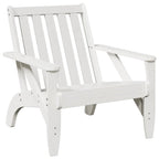 vidaXL Adirondack-Gartenstuhl Weiß 75x77x77 cm Massivholz Kiefer