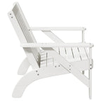 vidaXL Adirondack-Gartenstuhl Weiß 75x77x77 cm Massivholz Kiefer