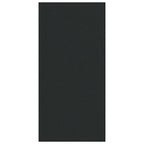vidaXL Fußmatte Sonstiges Schwarz 120 x 250 cm Polyamid und PVC