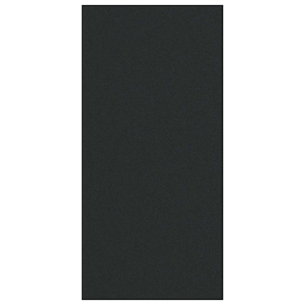 vidaXL Fußmatte Sonstiges Schwarz 120 x 250 cm Polyamid und PVC