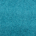 vidaXL Fußmatte Cyan und Schwarz 120 x 250 cm Polyamid und PVC