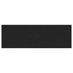 vidaXL Fußmatte Schwarz 60 x 180 cm 100% Polyamid