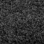 vidaXL Anti-Rutsch Shaggy Teppich Dunkelgrau 200 x 200 cm PP