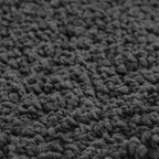 vidaXL Rutschfeste Badmatte Dunkelgrau 50 x 80 cm PP