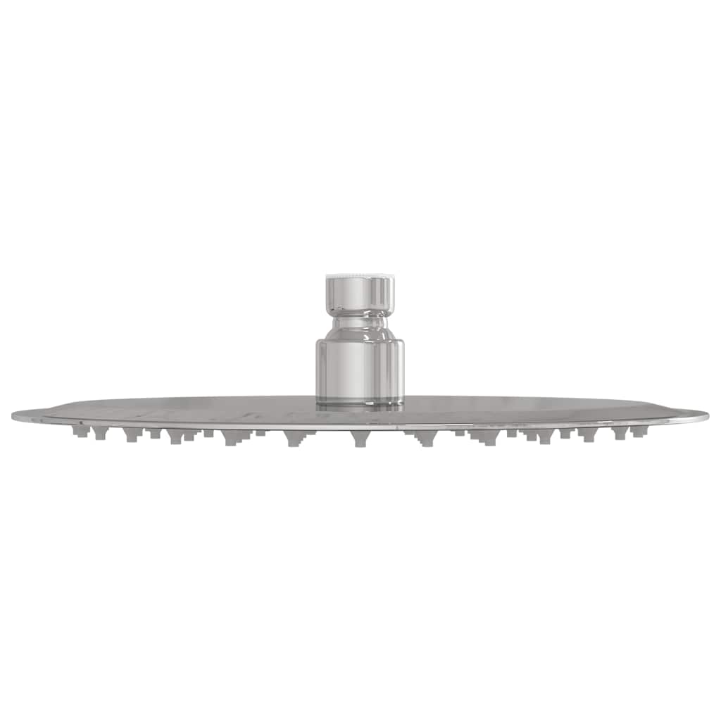 vidaXL Regenbrause Edelstahl 304 20 cm Rund