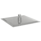 vidaXL Regenbrause Edelstahl 304 20x20 cm Quadrat