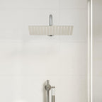 vidaXL Regenbrause Edelstahl 304 30x20 cm Rechteckig