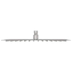 vidaXL Regenbrause Edelstahl 304 30x20 cm Rechteckig