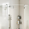vidaXL Regenbrause Edelstahl 304 30x20 cm Rechteckig