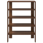vidaXL Schuhregal Braun Eichen-Optik 61x32x87,5 cm Holzwerkstoff