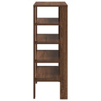 vidaXL Schuhregal Braun Eichen-Optik 61x32x87,5 cm Holzwerkstoff