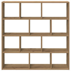 vidaXL Würfelregal 12 Fächer Artisan-Eiche Holzwerkstoff