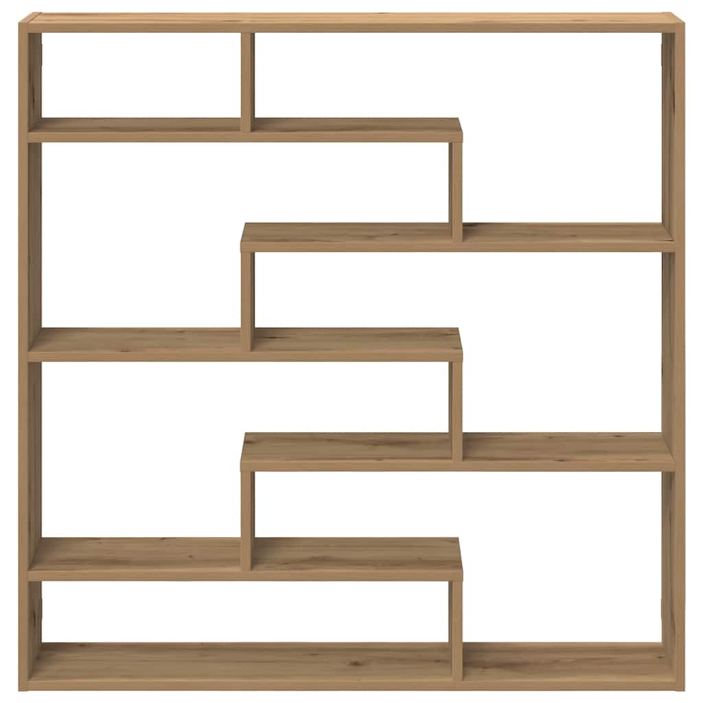 vidaXL Würfelregal 7 Fächer Artisan-Eiche Holzwerkstoff