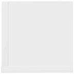 vidaXL Wandregale 2 Stk. Weiß 75x16,5x16,5 cm Holzwerkstoff