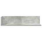 vidaXL Wandregale 2 Stk. Betongrau 75x16,5x16,5 cm Holzwerkstoff