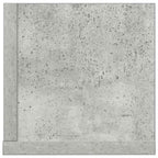 vidaXL Wandregale 2 Stk. Betongrau 75x16,5x16,5 cm Holzwerkstoff