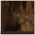 vidaXL Wandregale 2 Stk. Räuchereiche 75x16,5x16,5 cm Holzwerkstoff